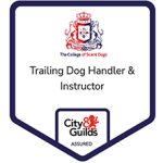 Trailing dog handler and instructor
